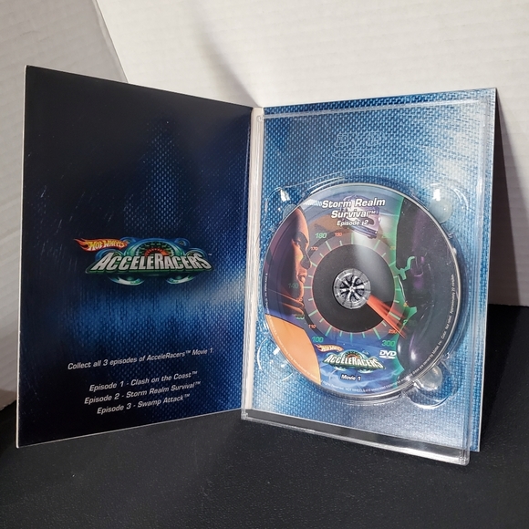 HOT WHEELS ** ACCELERATORS DISC DVD ** RARE RACING MOVIES ** L👀K - Picture 6 of 12